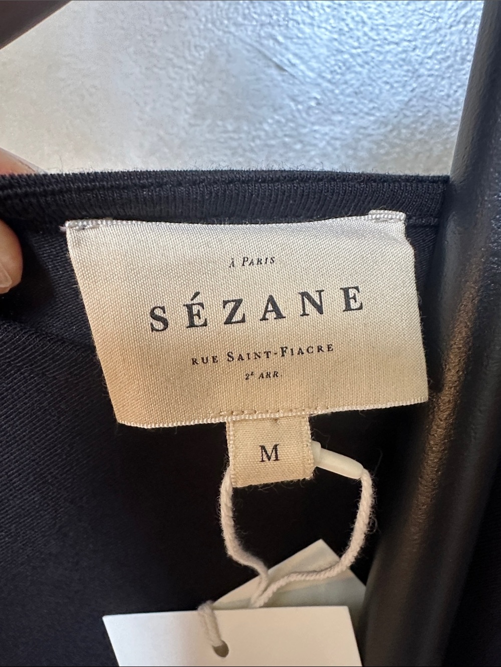 Sézane Pippi Midi Dress in black, sz medium, NWT - Picture 3 of 9